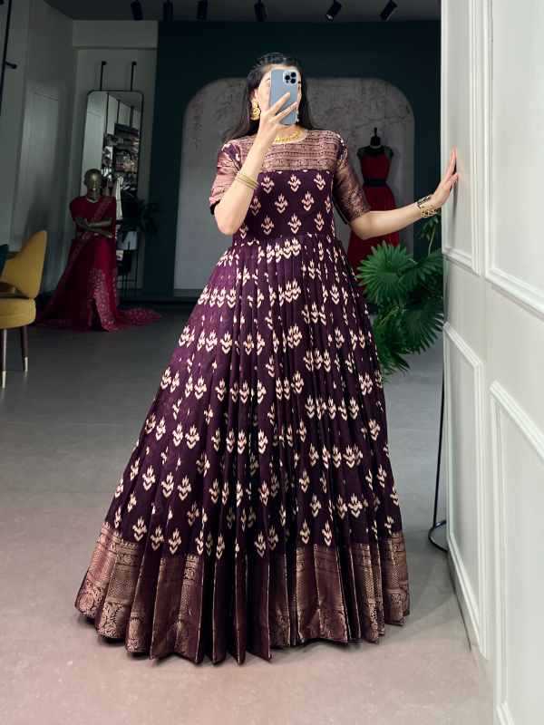 Kota Checks Designer Dress