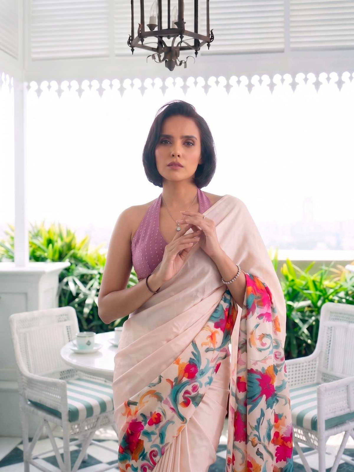 Satin Silk Party Wear Saree