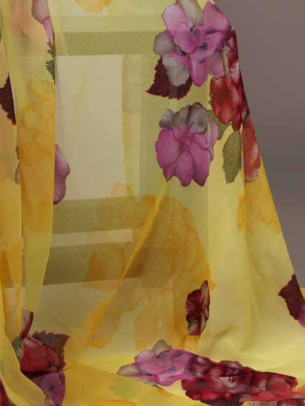 Chiffon Designer Saree