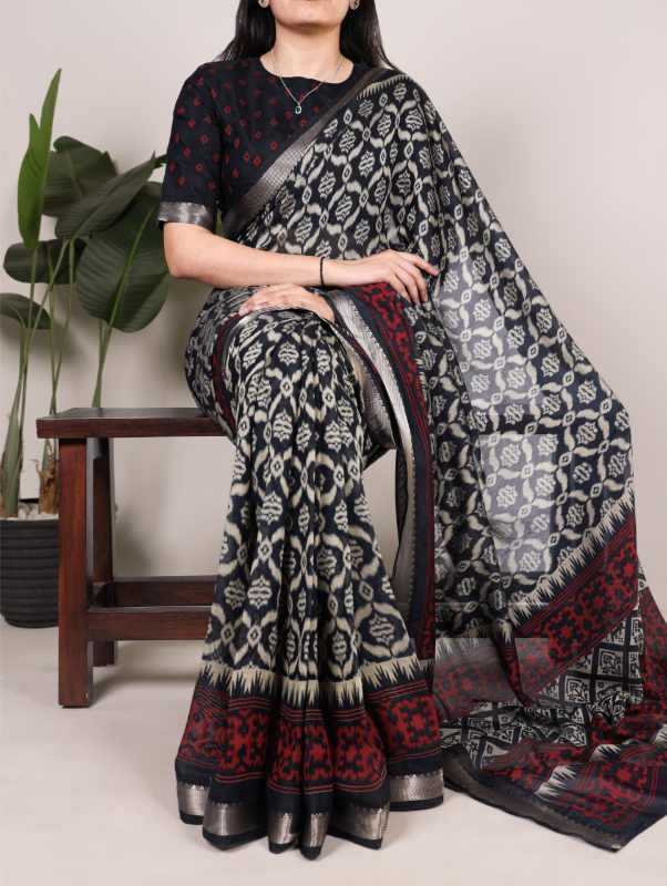 Viscose Printed Saree