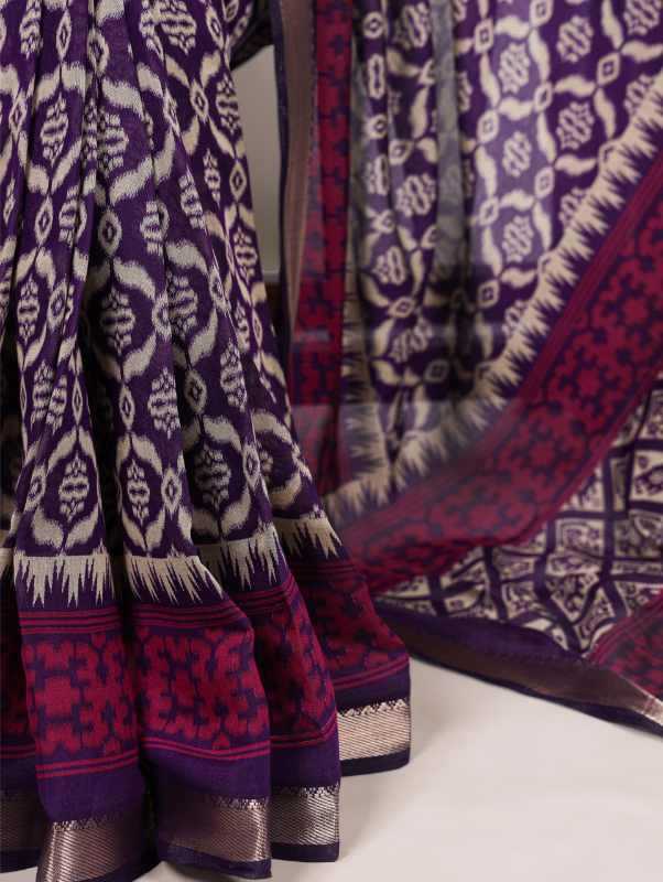 Viscose Printed Saree