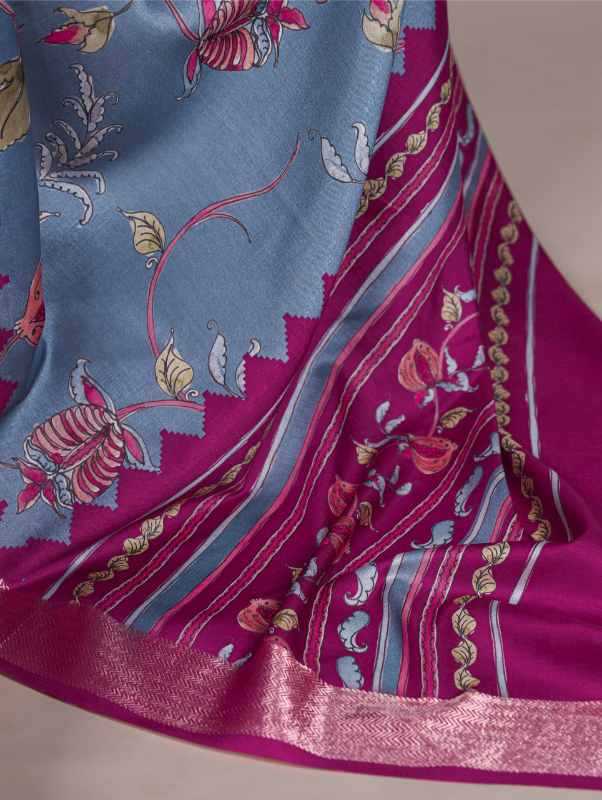 Tussar Silk Viscose Saree