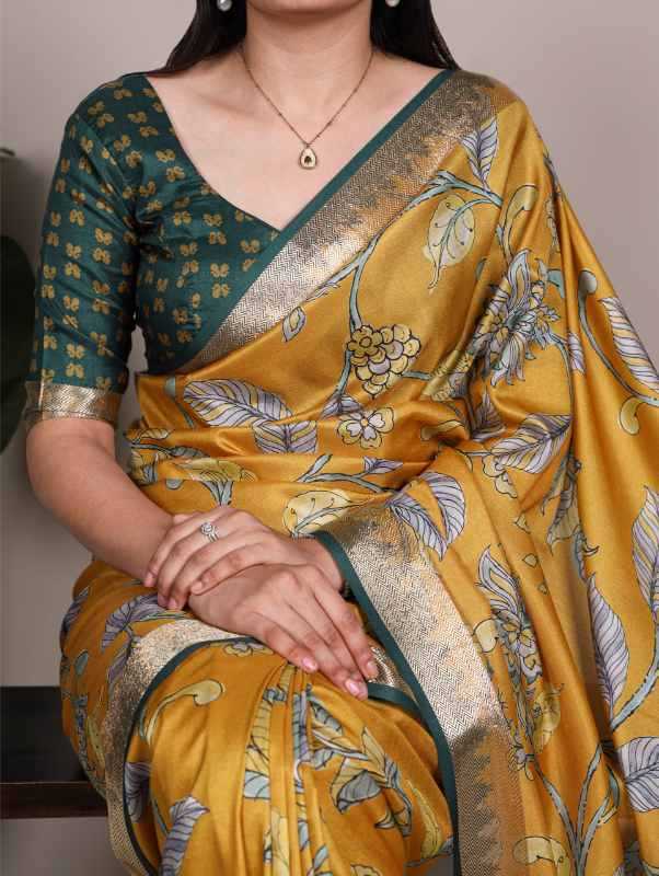 Tussar Silk Viscose Saree