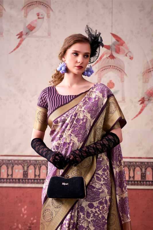 Tussar Silk Printed Saree