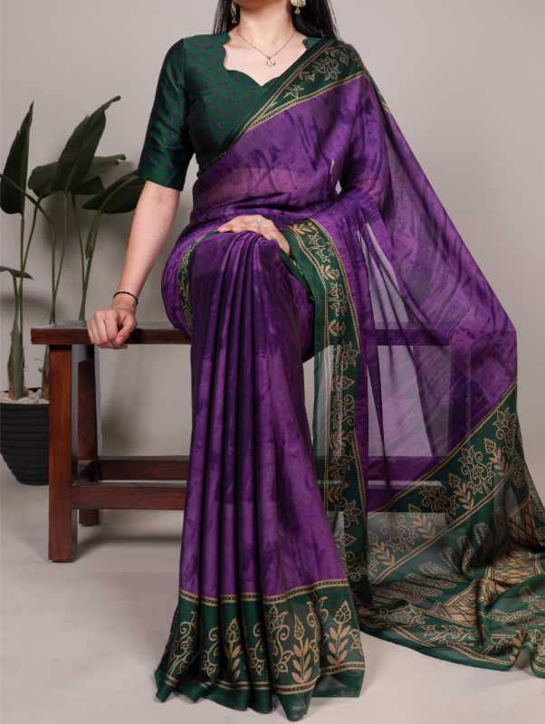 Rangoli Silk Designer Saree in Red