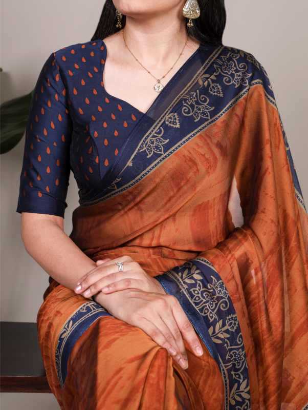 Rangoli Silk Designer Saree in Red