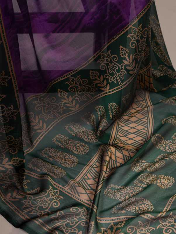 Rangoli Silk Designer Saree in Red