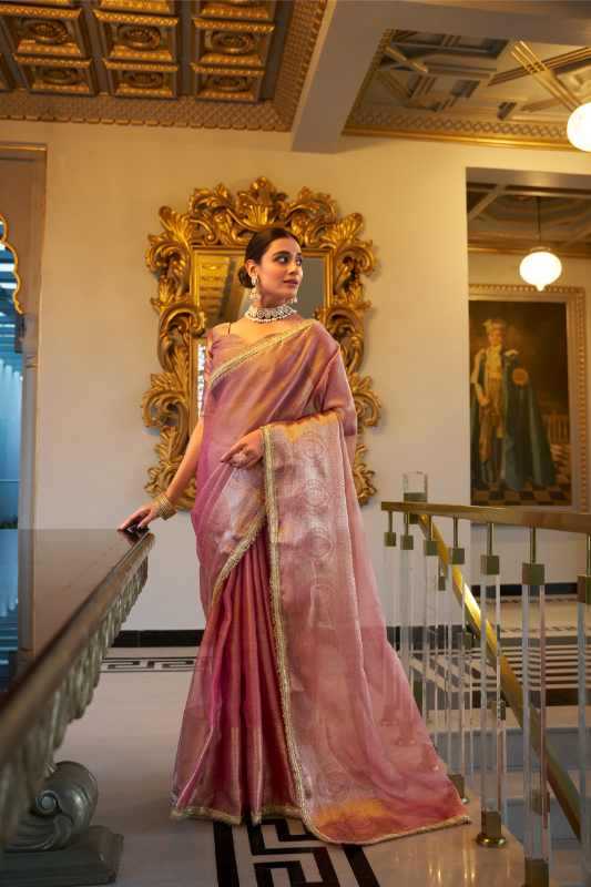 Tissue Sequin Saree