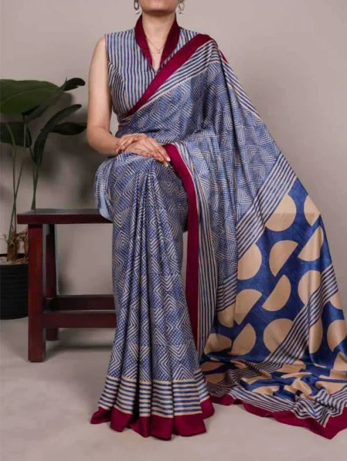 Satin Fancy Saree