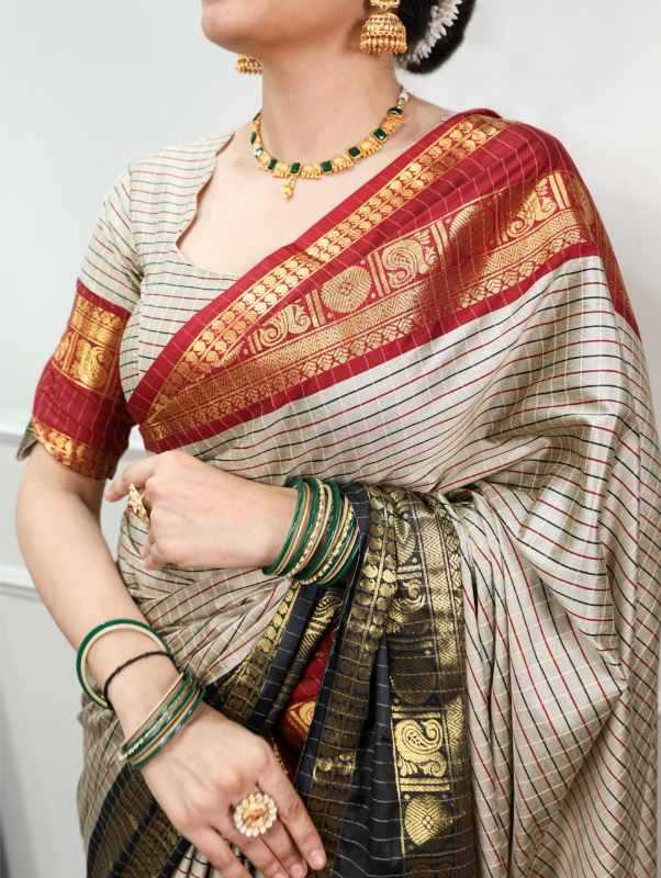 Silk Party Wear Saree 7411