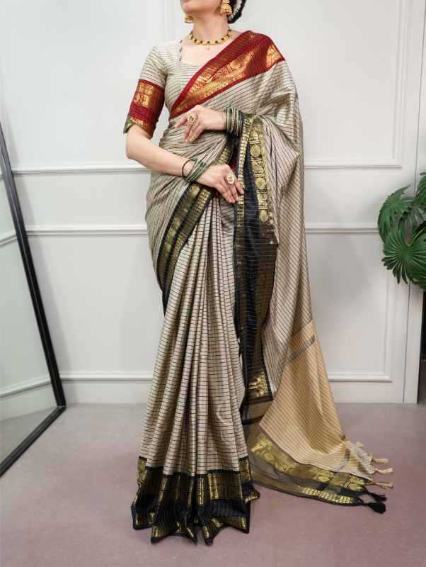 Silk Party Wear Saree 7411