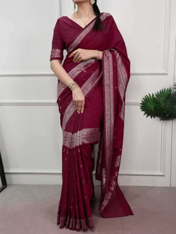 Mysore Silk Zari Border Saree