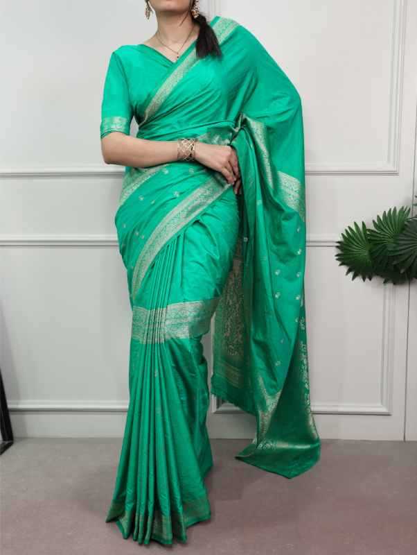 Mysore Silk Zari Border Saree
