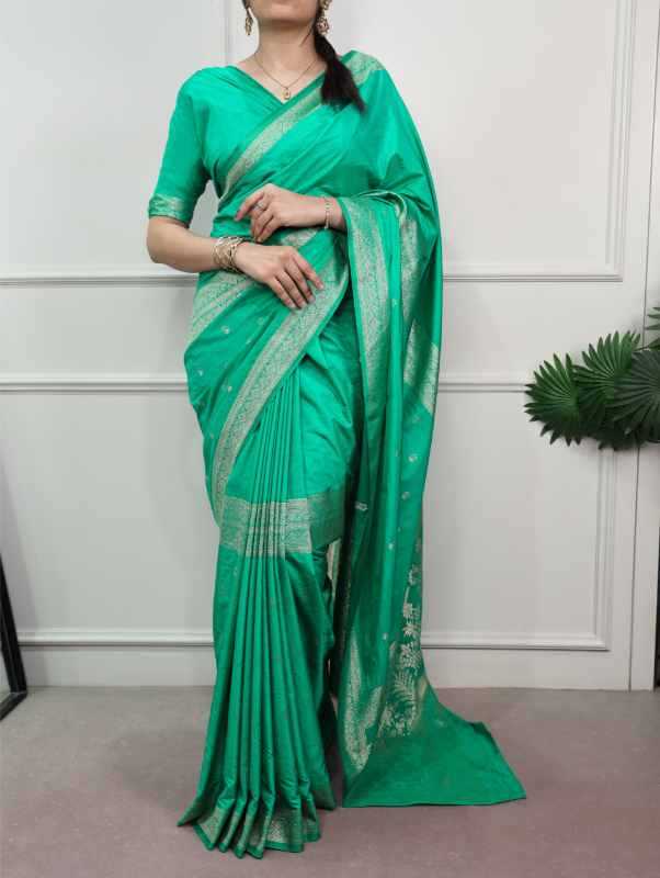 Mysore Silk Zari Border Saree