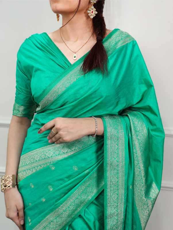Mysore Silk Zari Border Saree