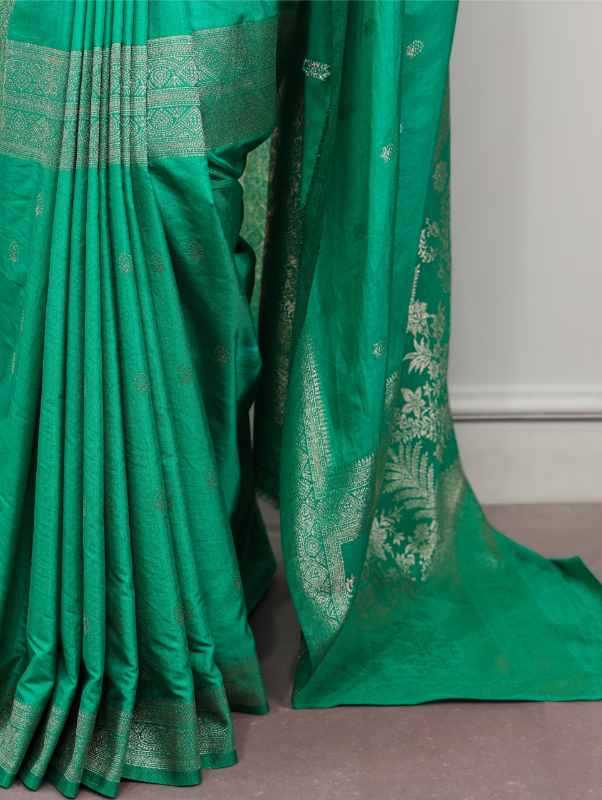 Mysore Silk Zari Border Saree