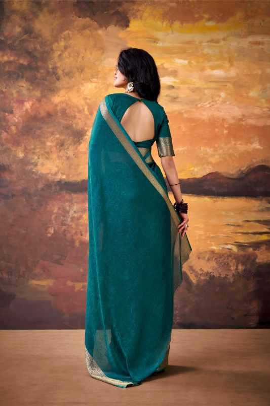 Silk Designer Saree in Black