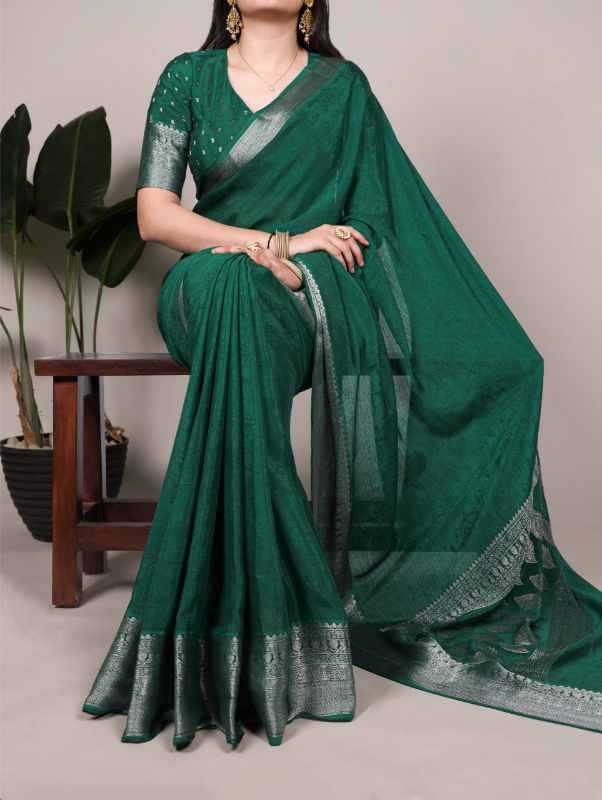 Chinon Party Wear Saree