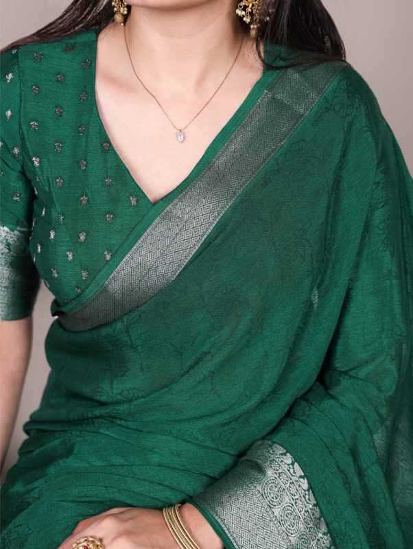 Chinon Party Wear Saree