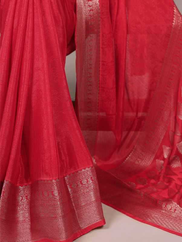 Chinon Party Wear Saree
