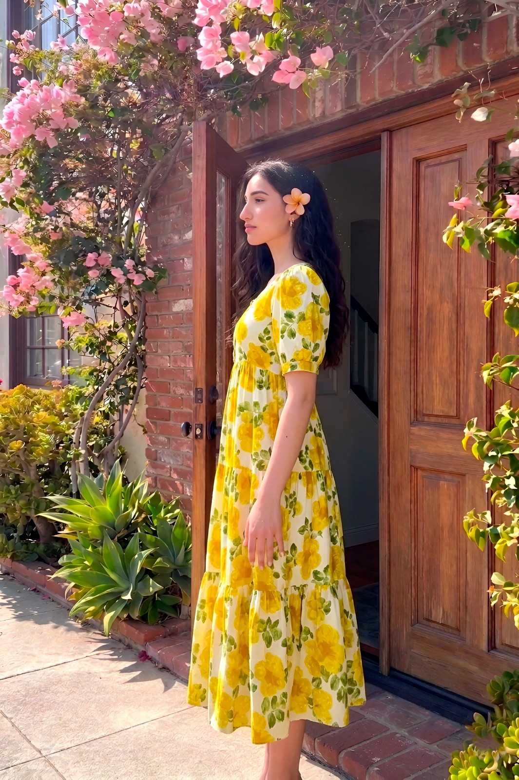 Cyraa Vichitra Silk Designer Dress