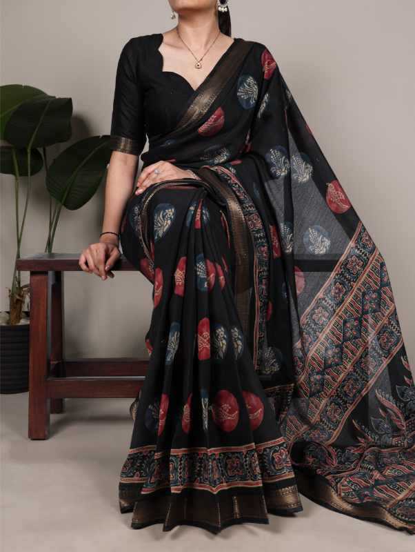 Yutika Chanderi Silk Designer Saree