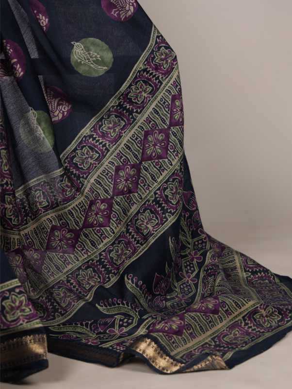 Yutika Chanderi Silk Designer Saree