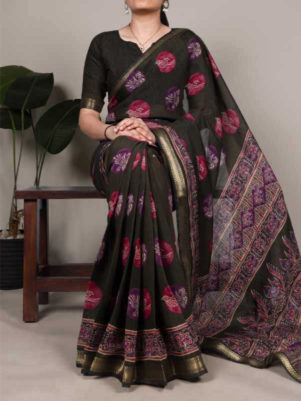 Yutika Chanderi Silk Designer Saree