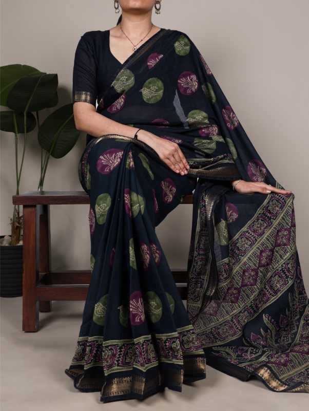 Yutika Chanderi Silk Designer Saree