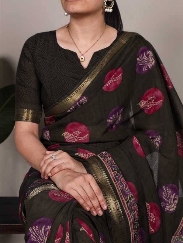 Yutika Chanderi Silk Designer Saree