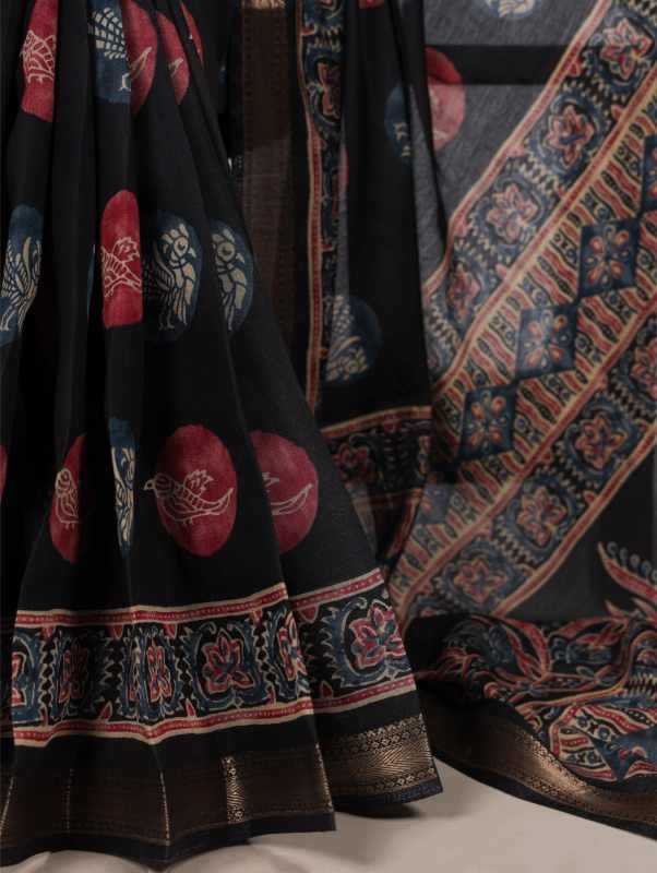 Yutika Chanderi Silk Designer Saree
