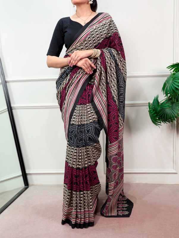 Yutika Cotton Designer Saree