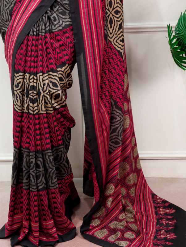 Yutika Cotton Designer Saree