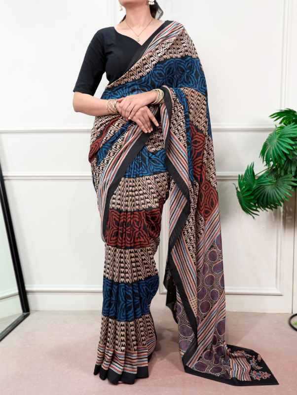 Yutika Cotton Designer Saree