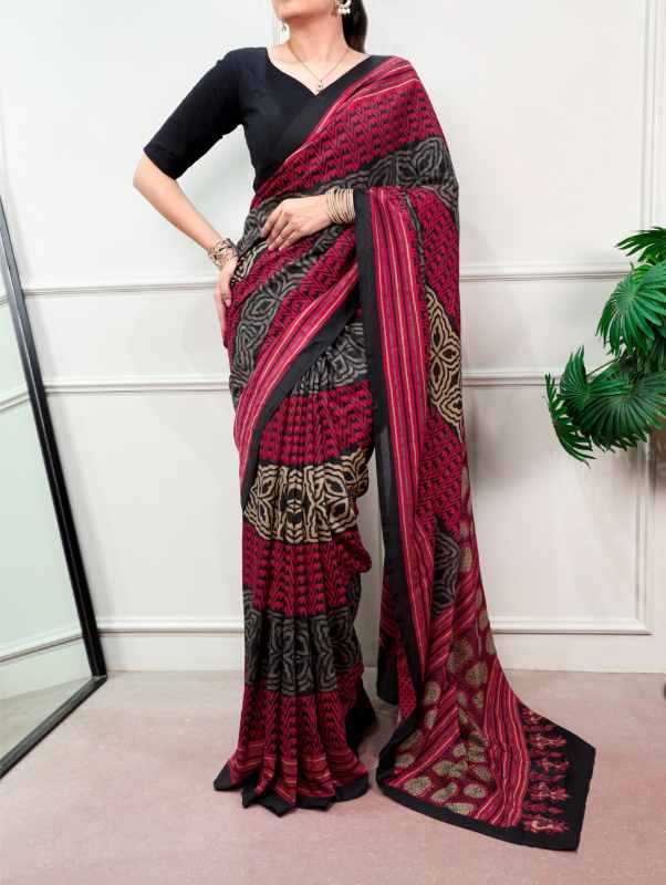 Yutika Cotton Designer Saree