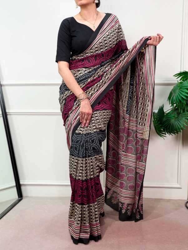 Yutika Cotton Designer Saree
