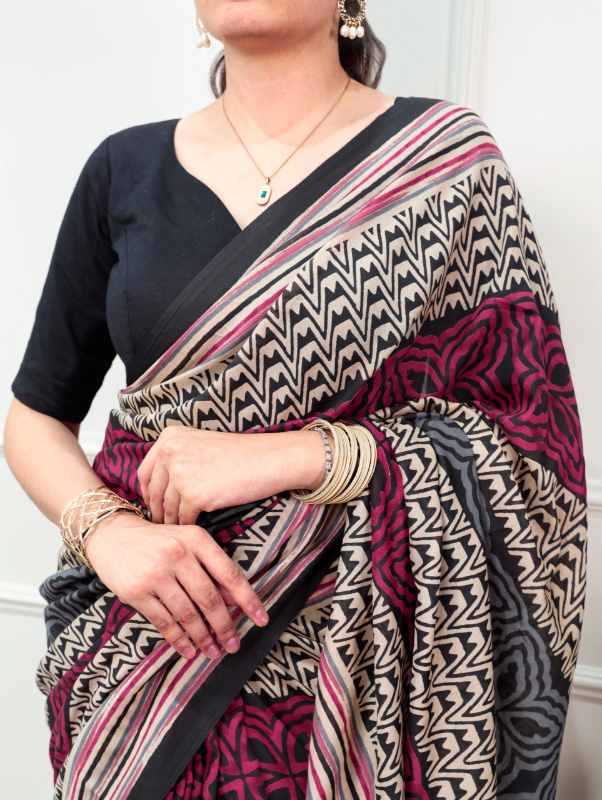 Yutika Cotton Designer Saree