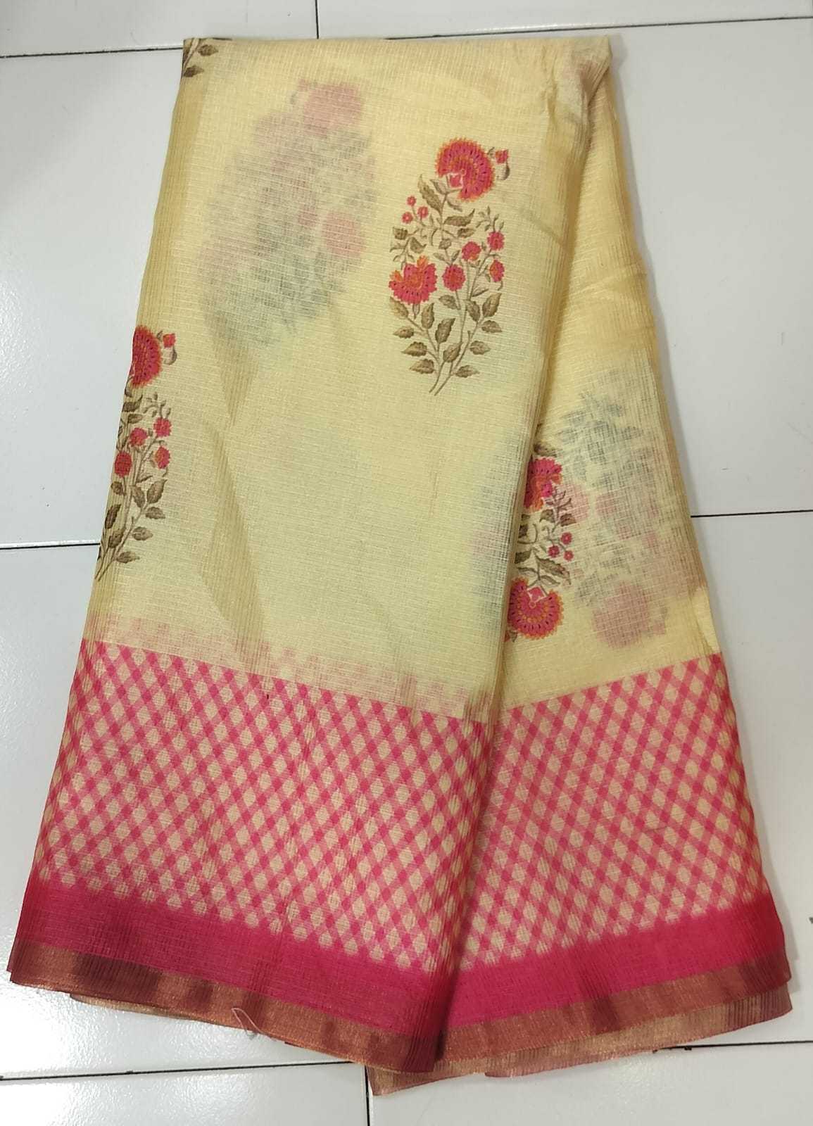 Kota Chex Designer Saree