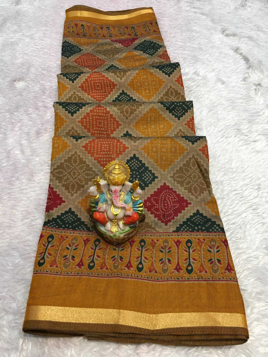Cotton Designer Saree