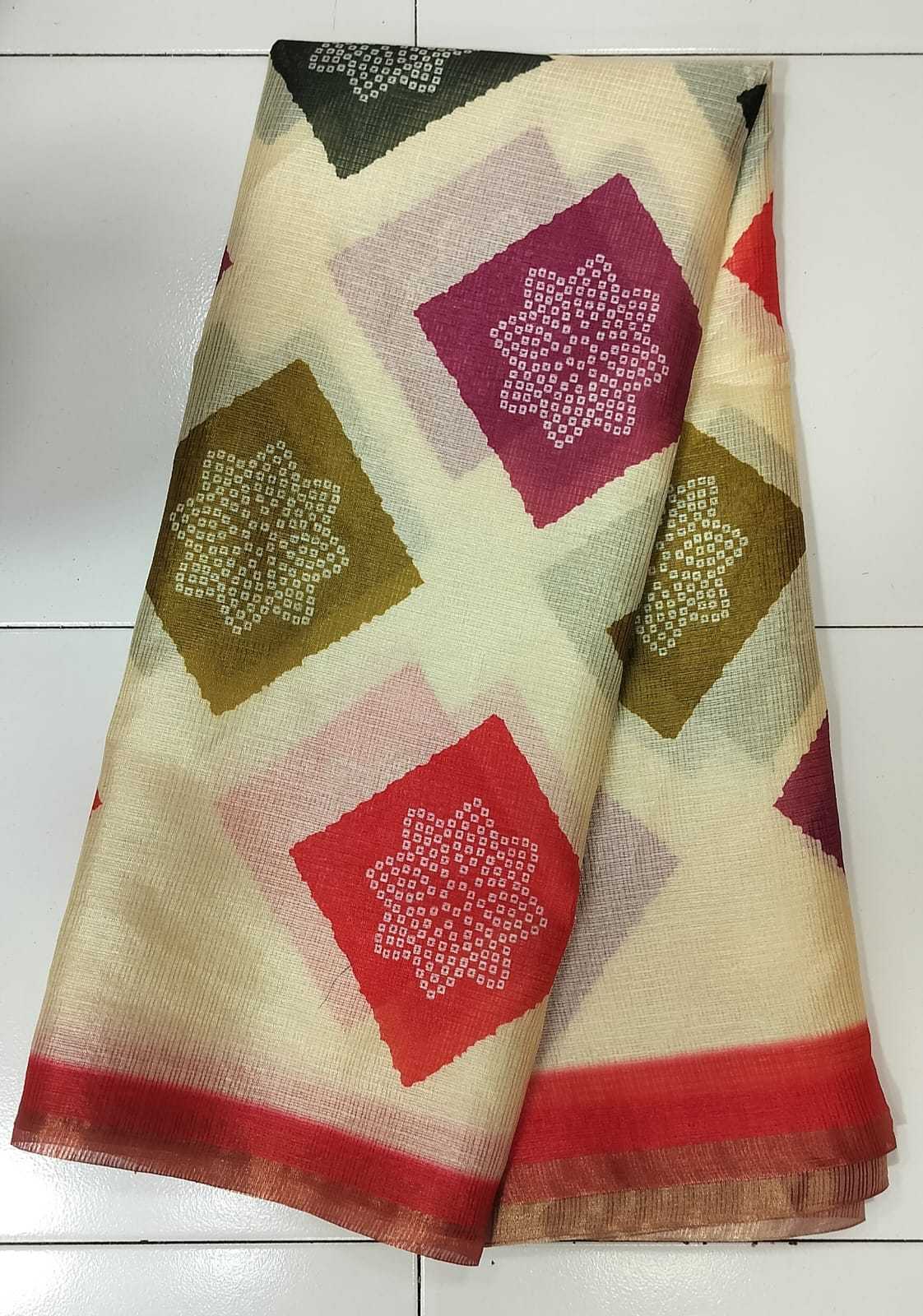 Kota Chex Designer Saree