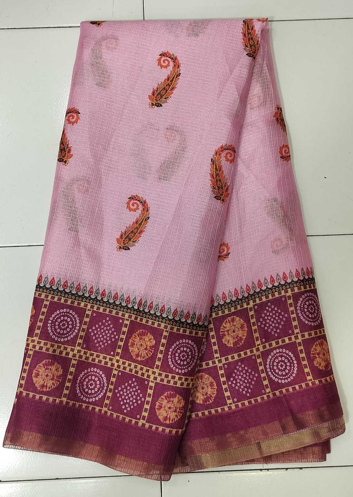 Kota Chex Designer Saree
