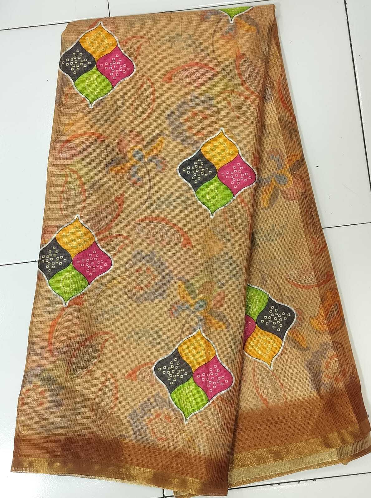 Kota Chex Designer Saree