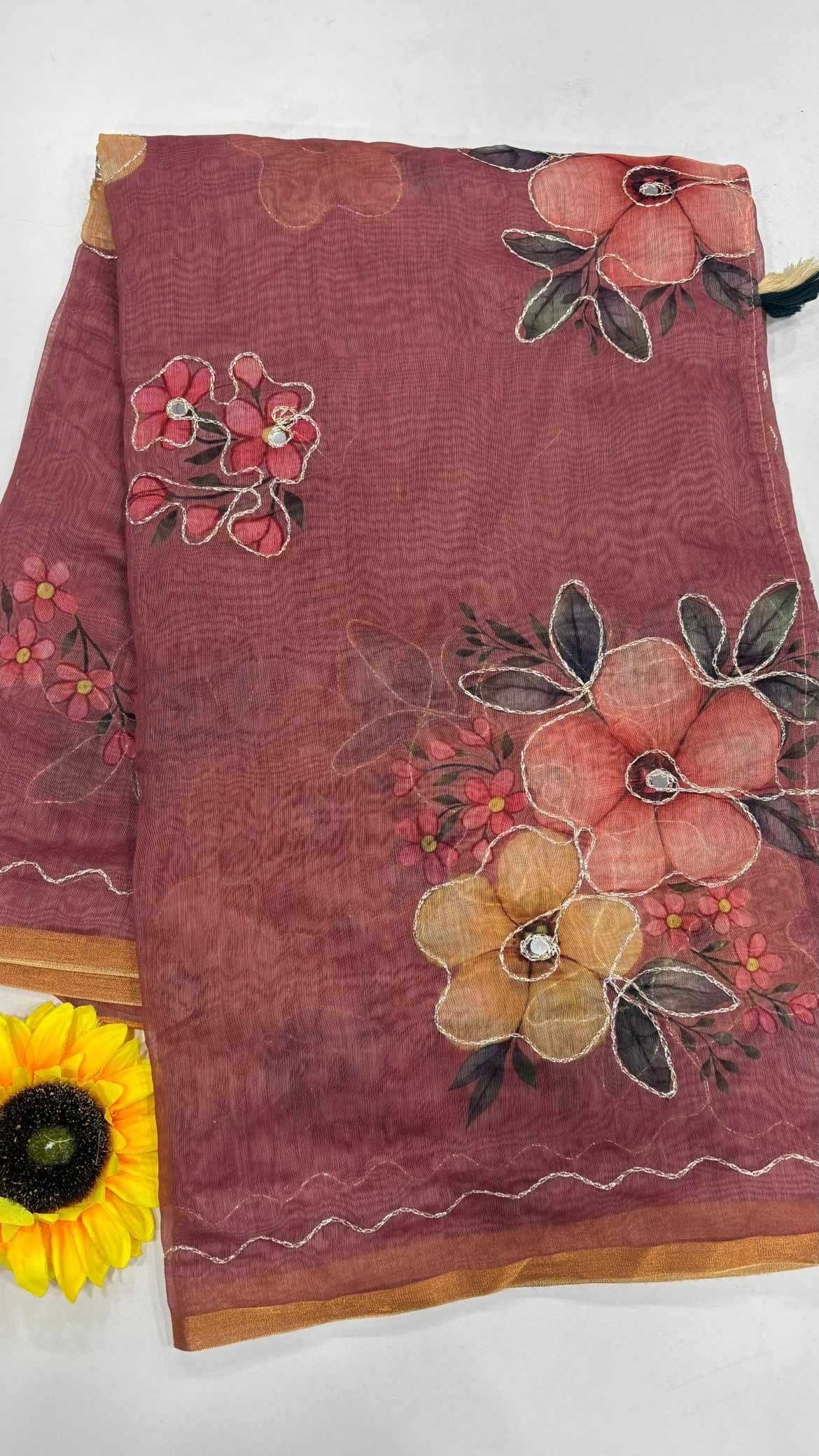 Cotton Designer Saree