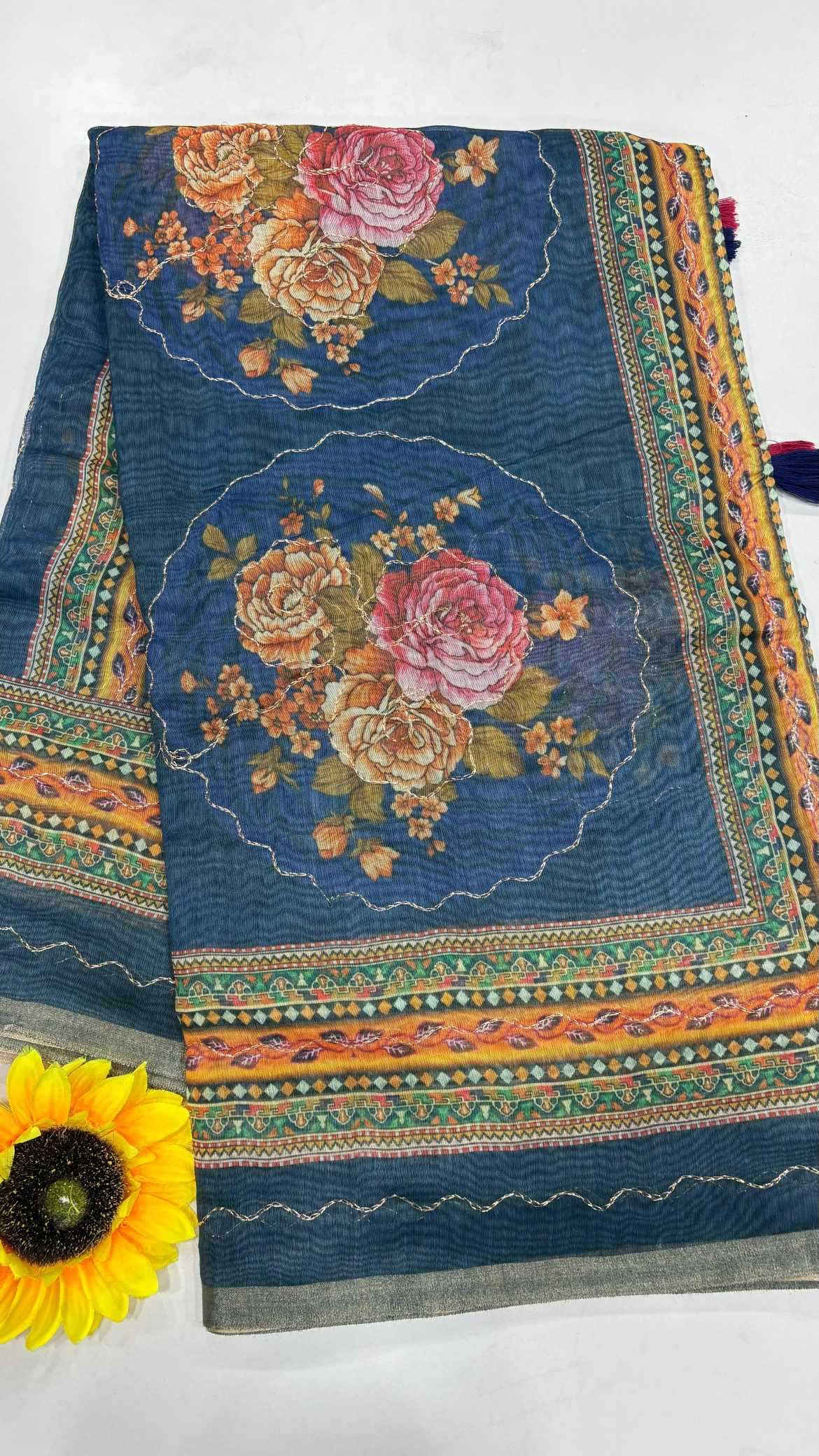 Cotton Designer Saree