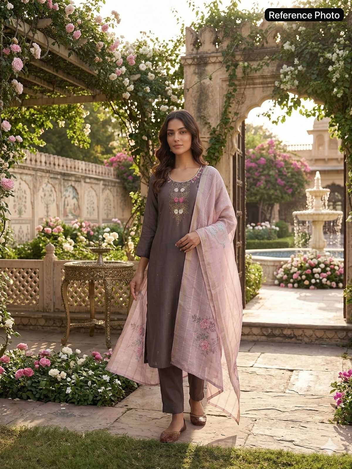 Chanderi Soft Designer Kurti 407