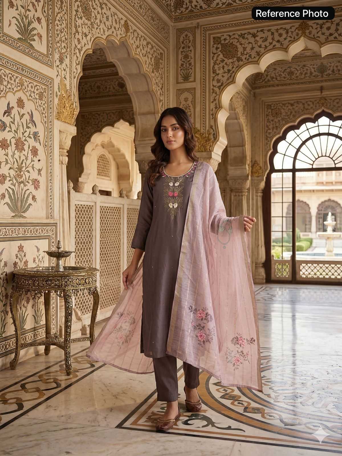 Chanderi Soft Designer Kurti 407