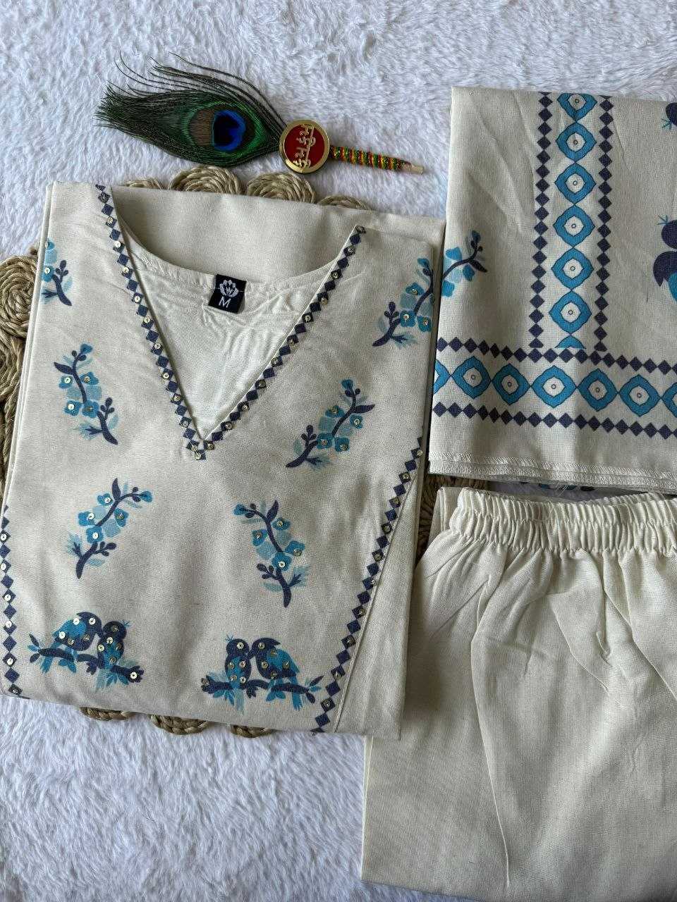 Khadi Cotton Designer Kurti