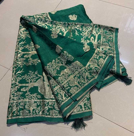 Aamani Satin Designer Saree