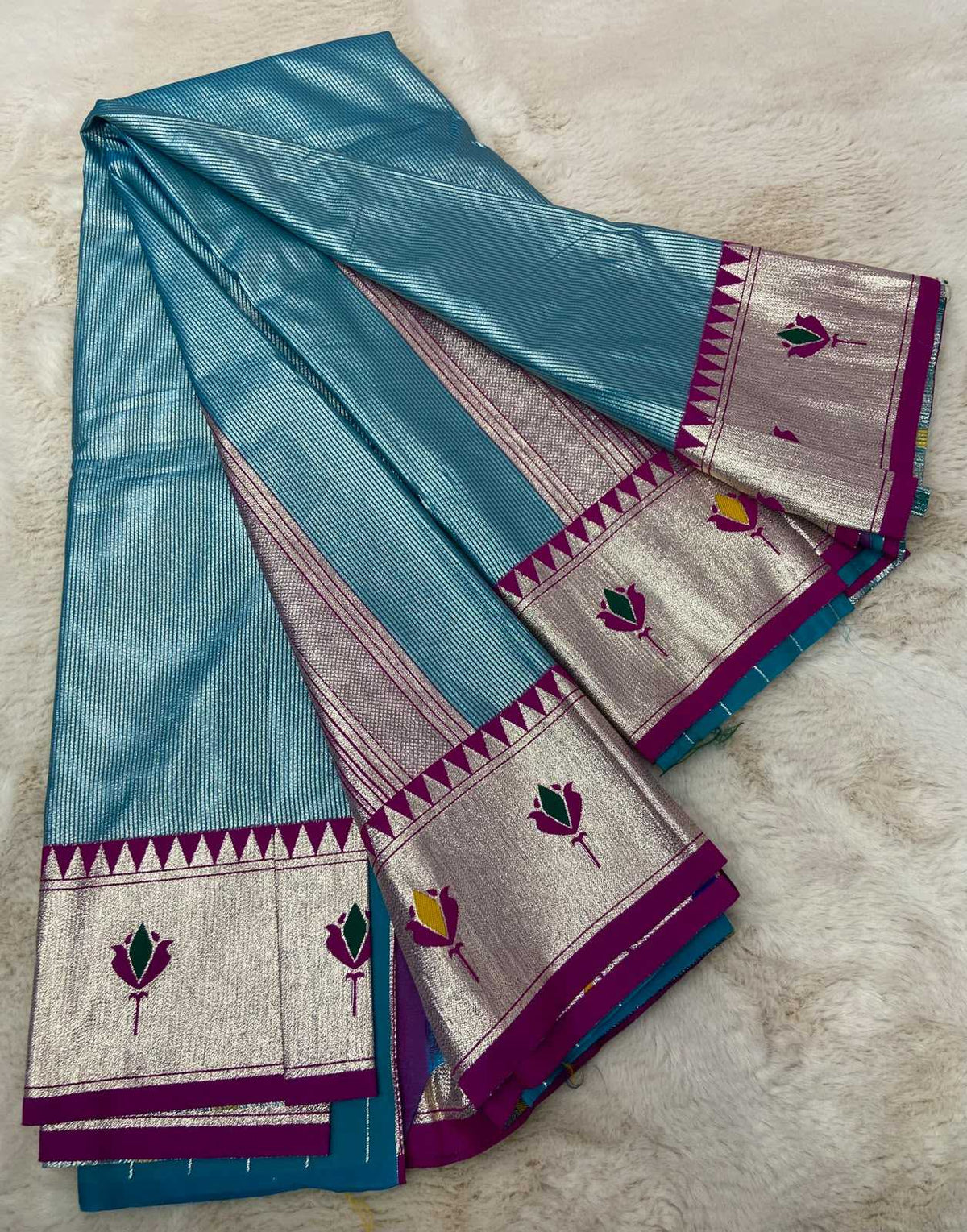 Aaravi Pure Silk Soft Saree