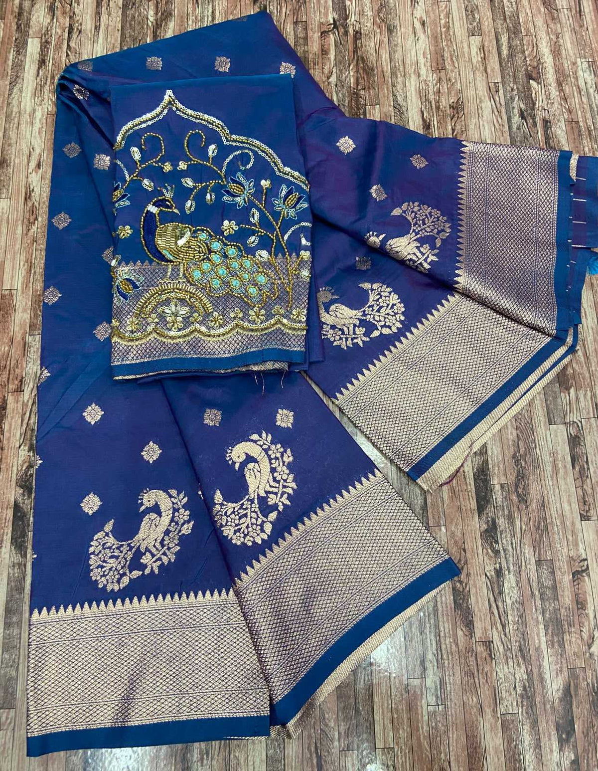 Aatisha Pure Silk Designer Saree
